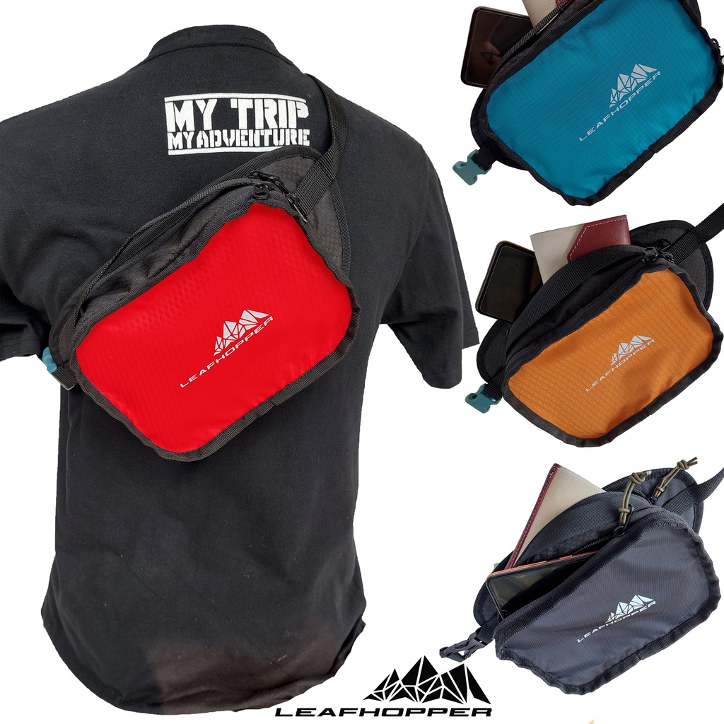 WAISTBAG LEAFHOPPER TAS PINGGANG TRENDY TAS SELEMPANG UNISEX