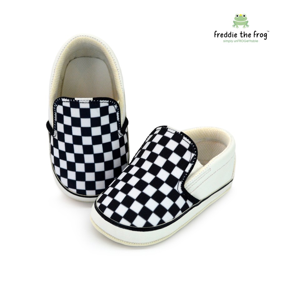 SEPATU BAYI PREWALKER FREDDIE THE FROG TONY CHECKER WHITE