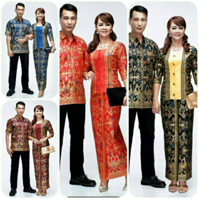 Baju Kebaya Batik Sarimbit Narita