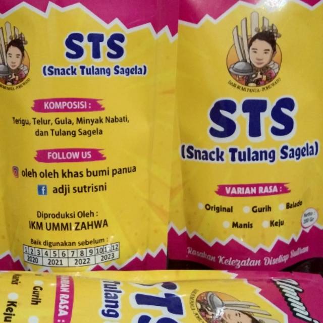 

Snack Tulang Sagela