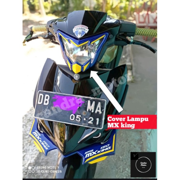 cover lampu MX king
