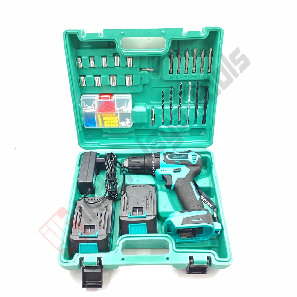 NRT-PRO DC-740 BRUSHLESS SET Cordless Impact Drill 20V Bor Baterai