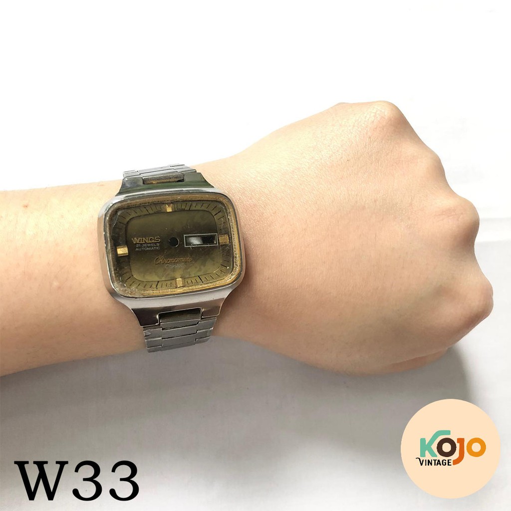 Jam Tangan Pria Langka Antik Jadul Klasik Vintage Wings TV