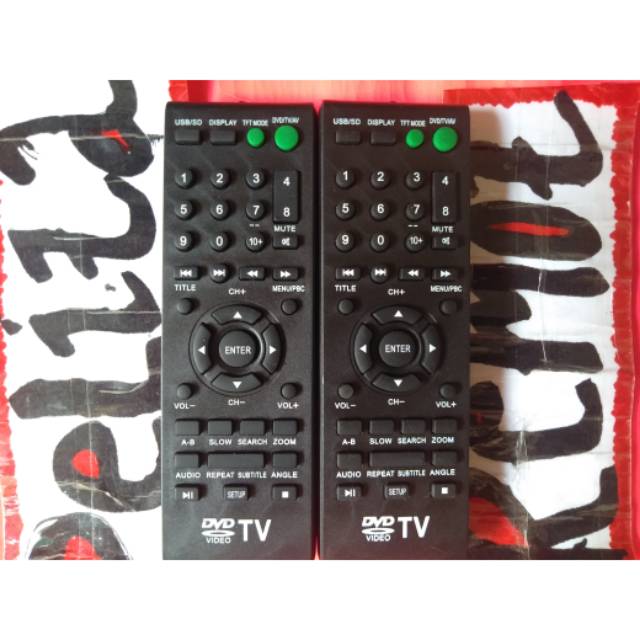 remot dvd portable Rinrei original terlengkap