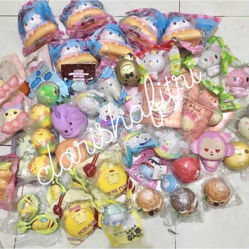 flashsale squishy  licensed  rare murah  ada ibloom 