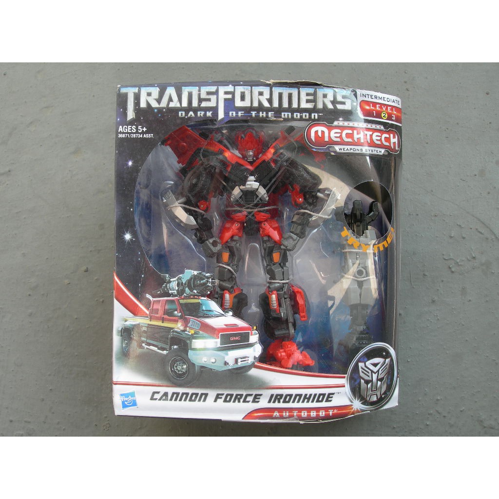 transformers ironhide red hasbro