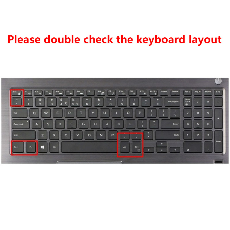 Cover Pelindung Keyboard Laptop Bahan Silikon Lembut Ultra Tipis Untuk Dell Inspiron 15-3559 3567 3000 15.6 Inch