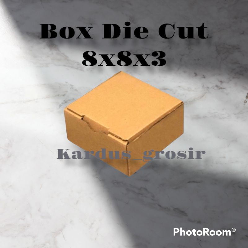 

Kardus Packing 8x8x3 Die Cut