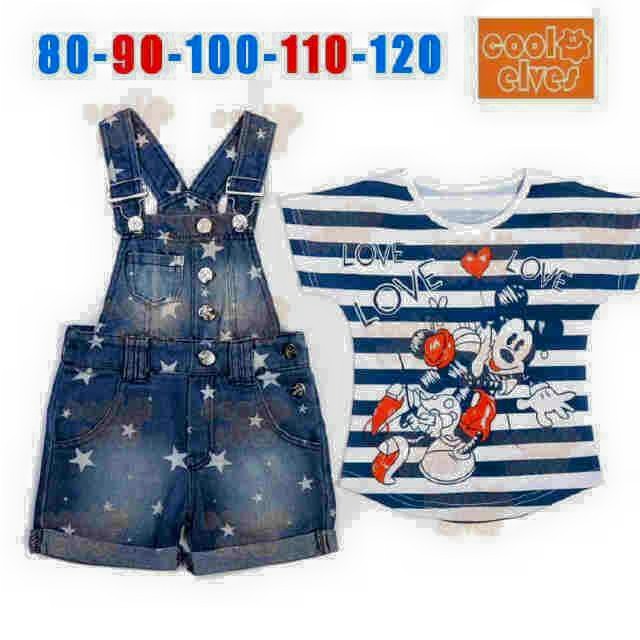 Setelan Impor Anak Perempuan - KODOK MIKI