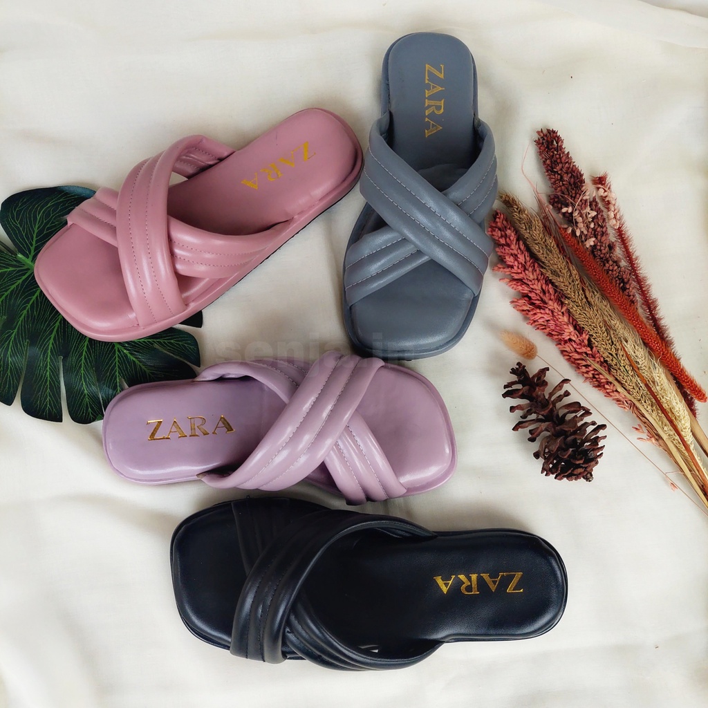 COD Sandal Anak Perempuan Model Silang - Sandal Lucu - Sandal Couple - Sandal Murah - Sandal Anak Te