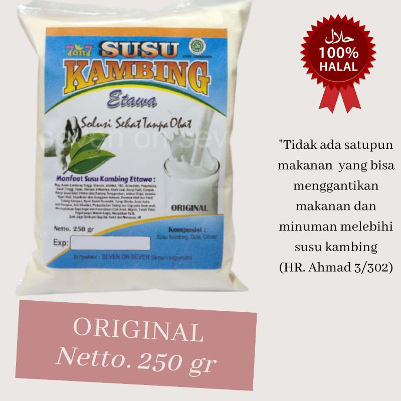

SUSU KAMBING etawa Ettawa Bubuk/Susu kambing etawa full crime/Susukambing original/Susukambing bubuk