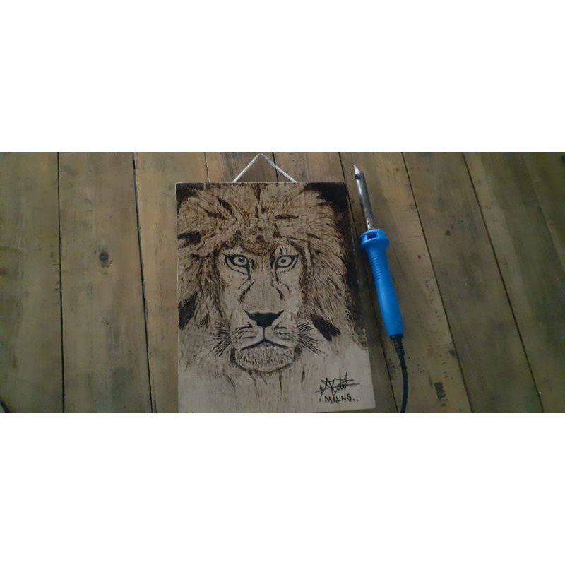 Lukisan Keren | Lukisan Murah | Kado Lukisan | Lukisan Wajah |  Lukisan Bakar Pyrography