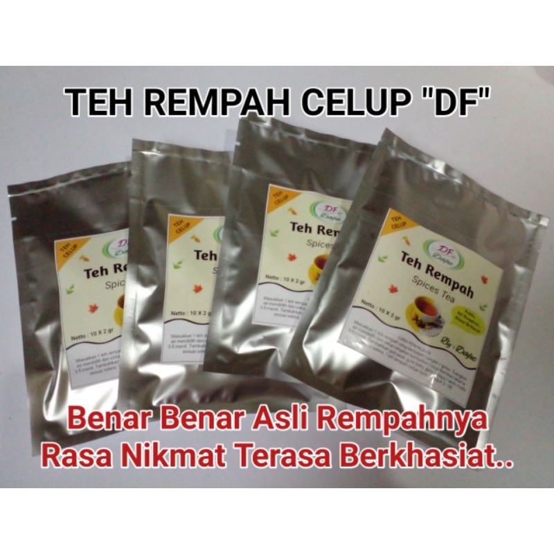

Teh Rempah Celup "DF" isi 10 minuman tradisional