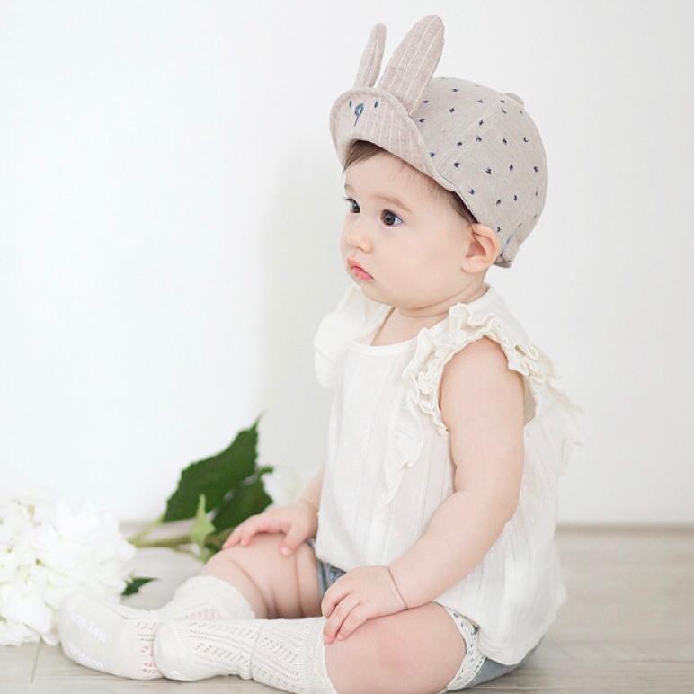 Grosir - T651 Topi Rabbit Anak / Topi Anak / Topi Fashion Anak / Aksesoris Kepala / Topi Bayi