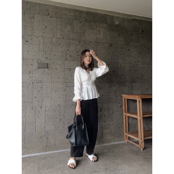 GELSEYROOMS | Mercy Top Atasan Lengan Panjang-5