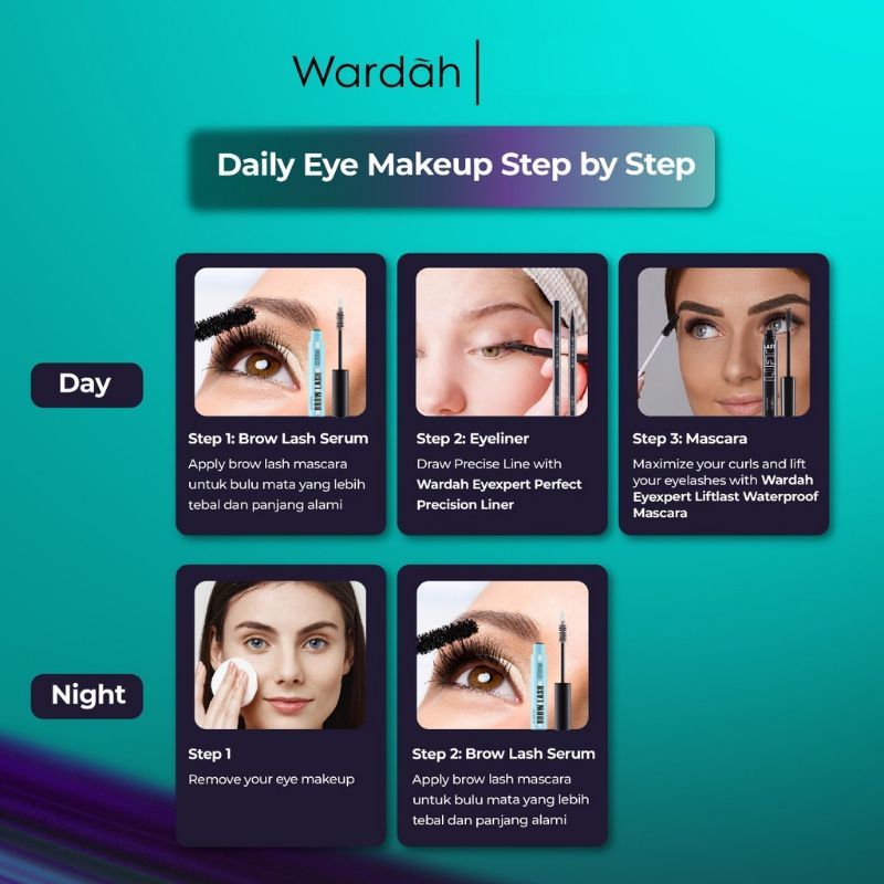 Wardah Eyexpert Brow Lash Serum 10ml