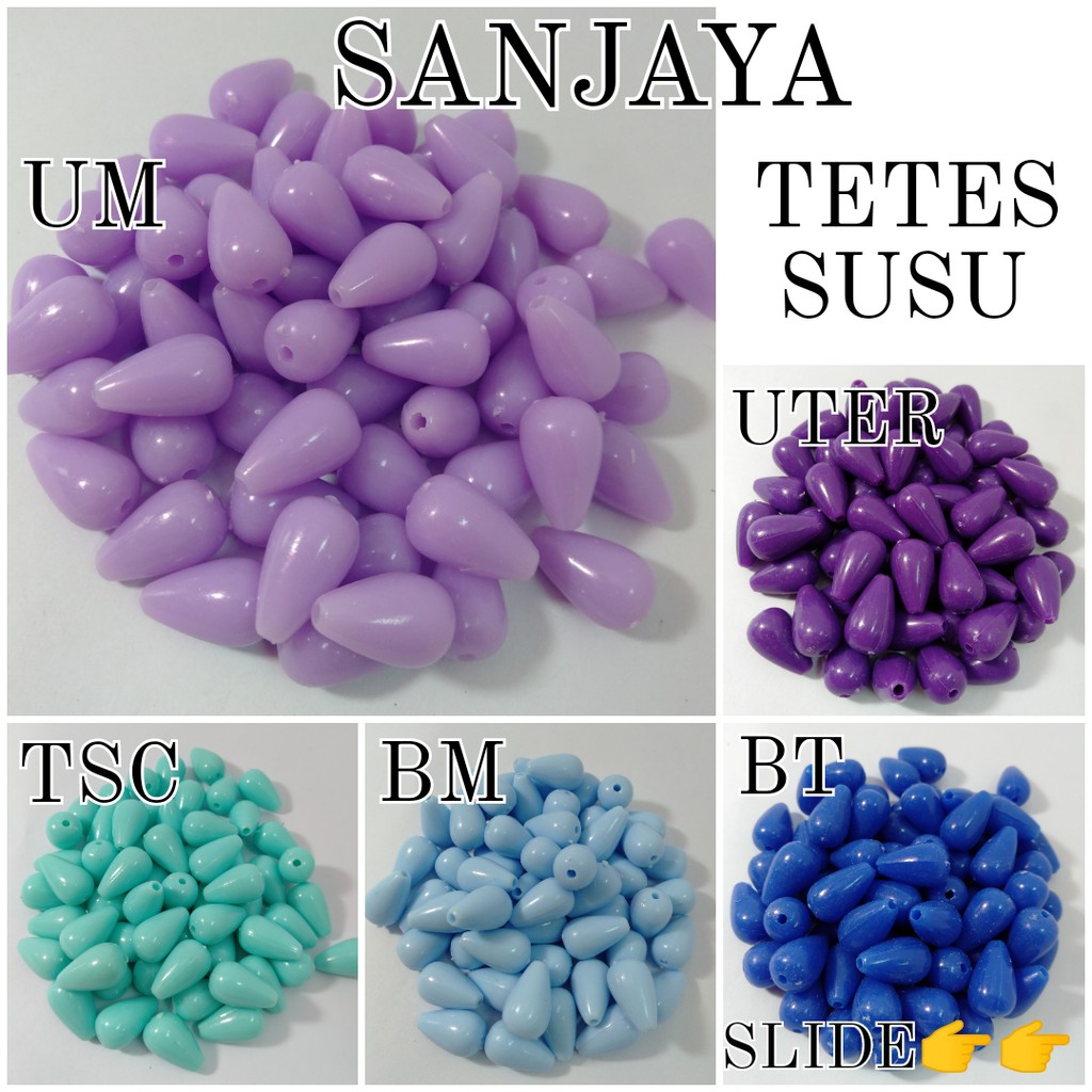 MANIK SUSU / MOTE SUSU / MANIK TETES / MOTE TETES / MANIK SUSU TETES / MOTE SUSU TETES 10X15