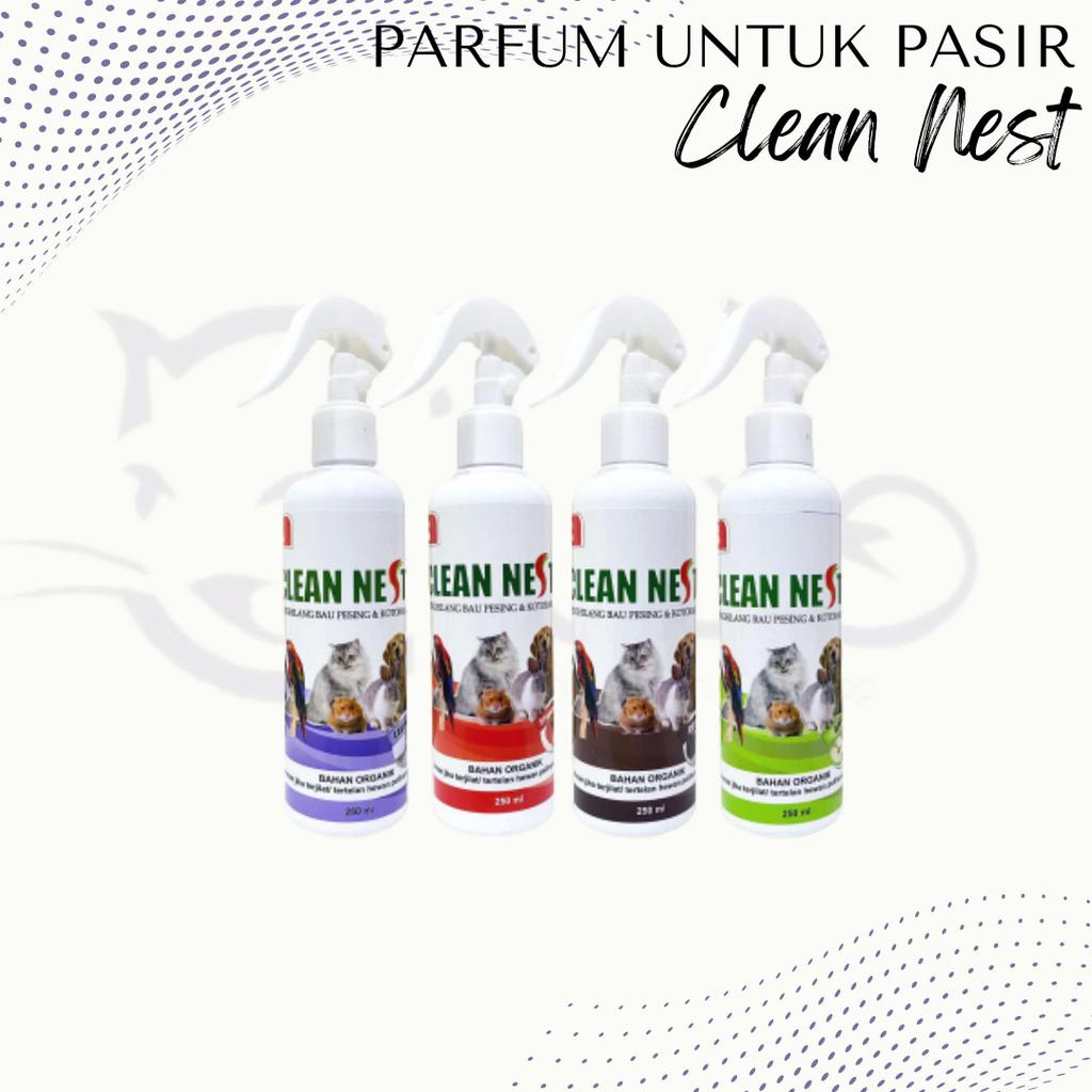 clean nest penghilang bau kotoran pesing kandang desinfektan 250ml 250