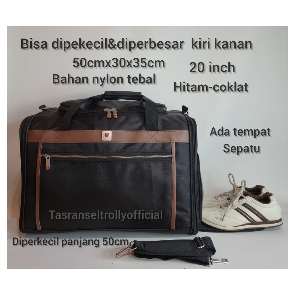 Tas Pakaian Travel Bag Polo Interclub 70x30x35 size Jumbo 100%original