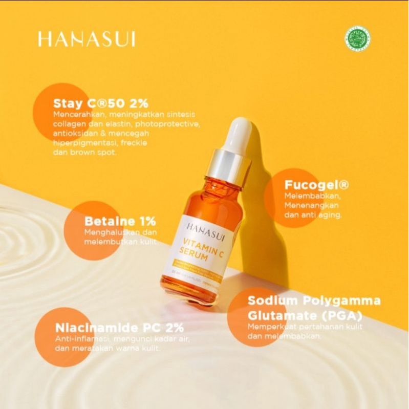 SERUM VITAMIN C HANASUI NEW PACKING