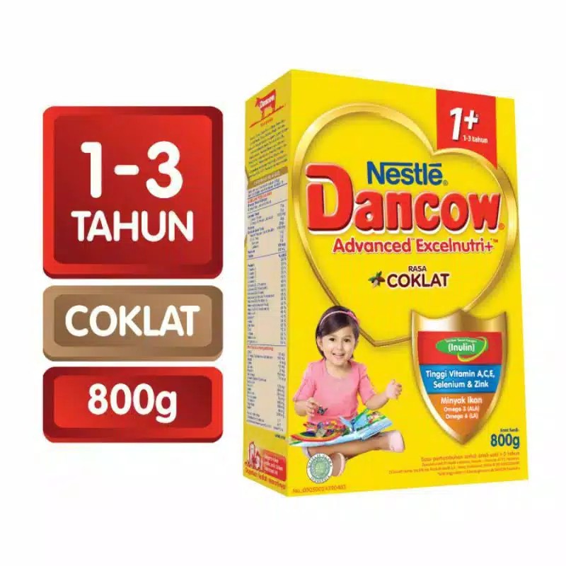 Dancow 1+ Coklat 800gr