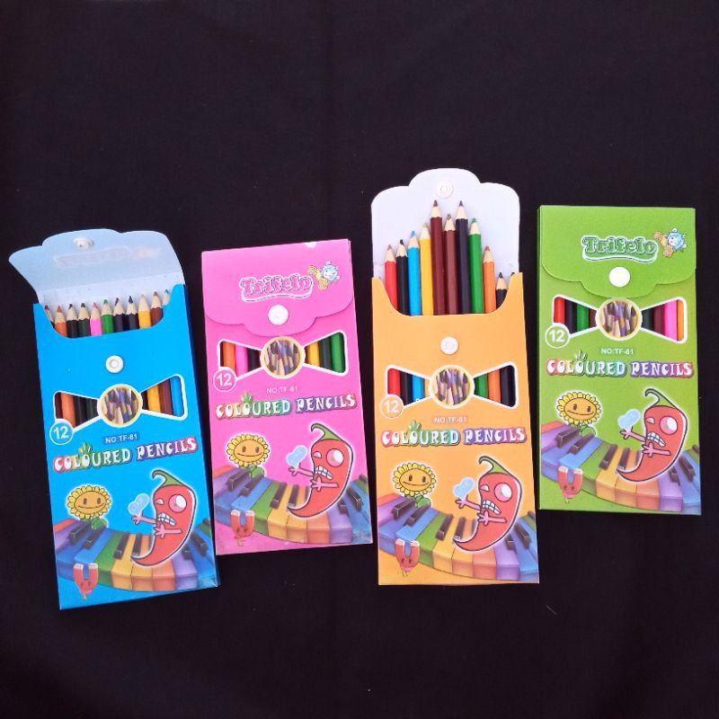 

Coloured Pencil/Pencil Warna Trifelo (Isi 12)