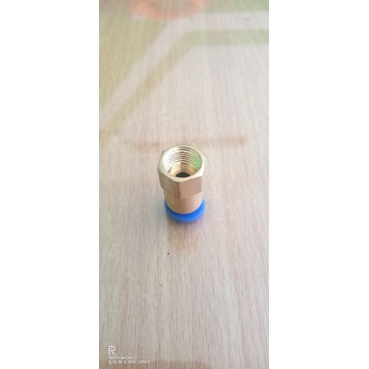 NEPEL SELANG (6mm)Otomatis, DRAT DALAM 1/8'(10MM)