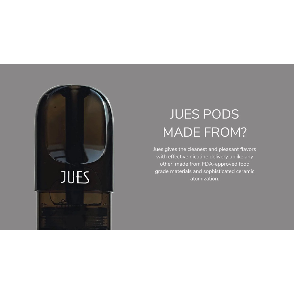 JUES Pods Pro Blueberry (Cocok dengan Relx Infinity Essential Phantom)