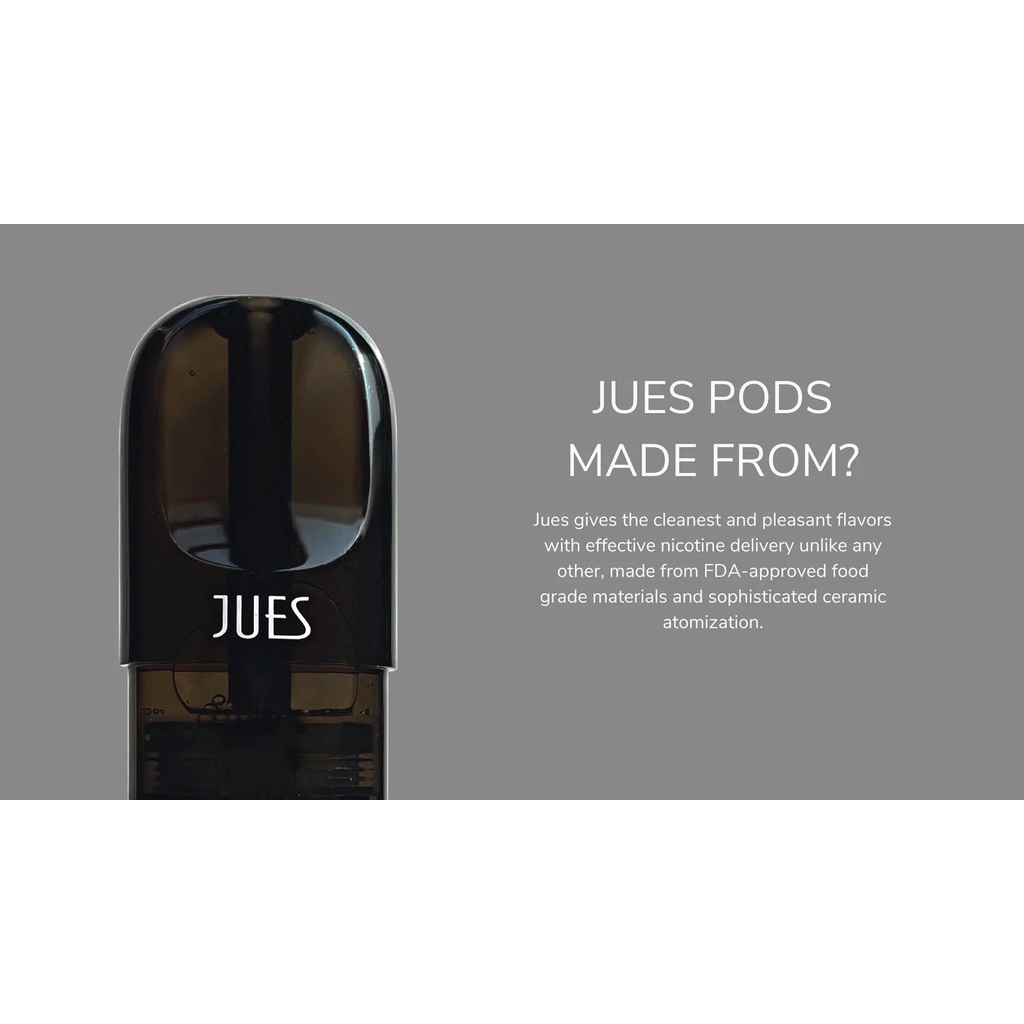 JUES Pods Pro Bluberry Tobacco (Cocok dengan Relx Infinity Essential Phantom)