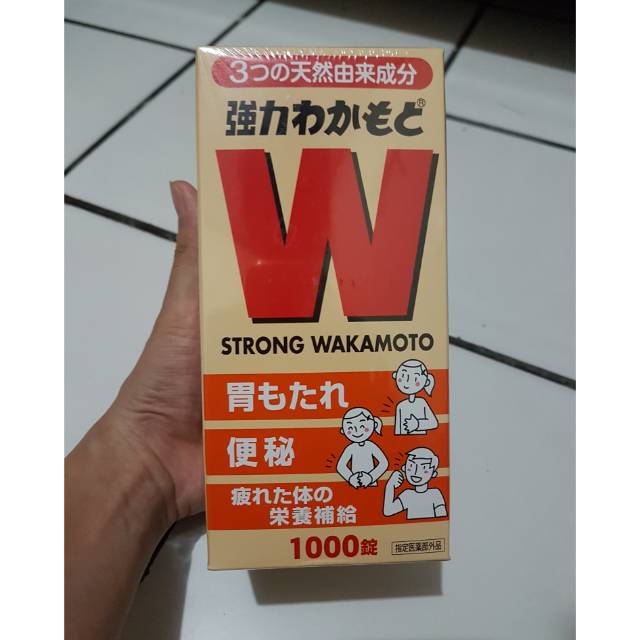 Strong WAKAMOTO - obat maag asli Jepang