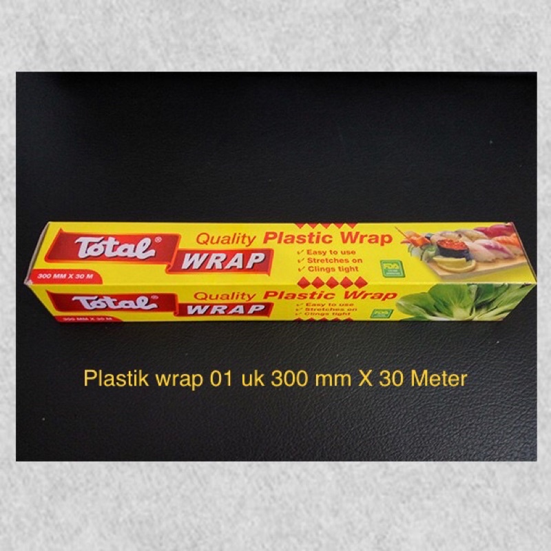 plastik wrap 01 / PW 01 / plastik wraping 01/ uk : 300mm X 30 meter