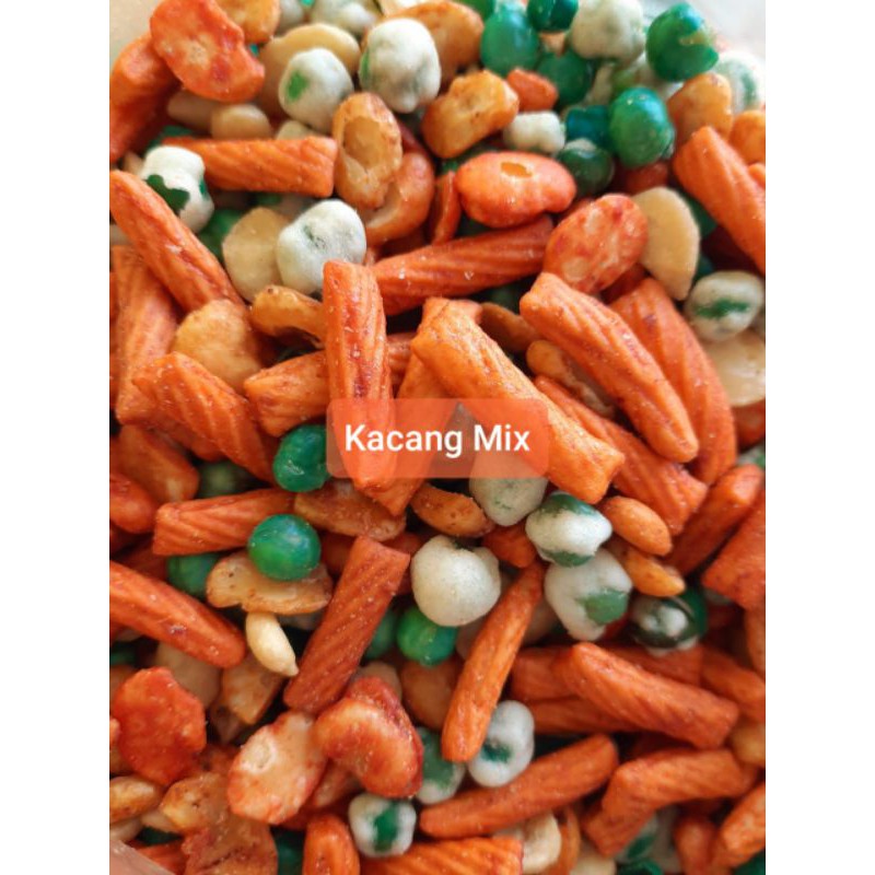 Jual Kacang Mix 250gr Kacang Campur Snack Kiloan Makanan Ringan Jajanan