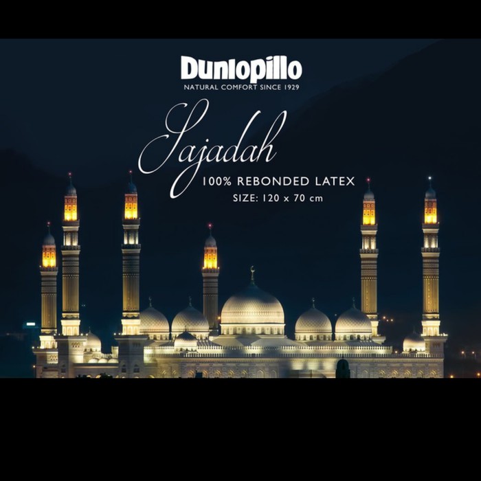 Dunlopillo Sajadah Praying Mat Sejadah Empuk