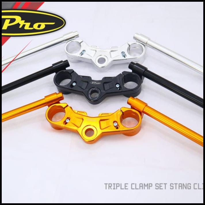 Triple Clamp Segitiga Atas Stang Bpro Yamaha R15 V3 Vva Bpro