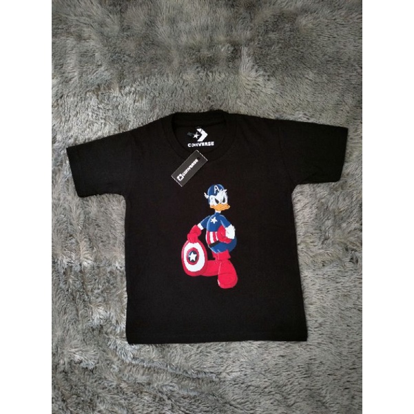 KAOS ANAK ANAK LAKI LAKI BAJU ANAK CONVERSE HITAM KAOS HITAM ANAK KAOS DISTRO ANAK COWOK