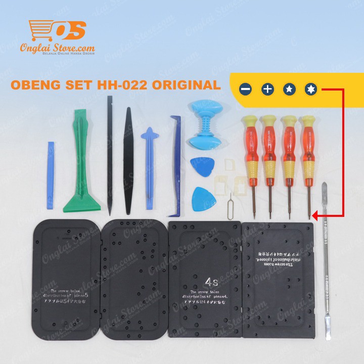 OBENG SET HH-022 ORIGINAL