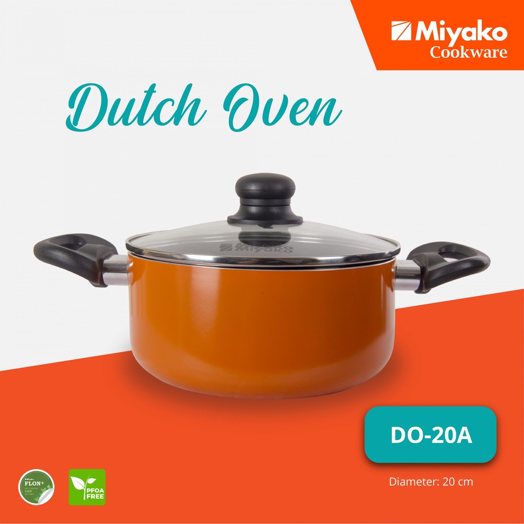 MIYAKO Panci Dutch Oven 20 Cm DO 20A