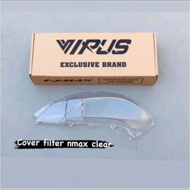 Cover Tutup filter hawa transparant yamaha nmax new 2020