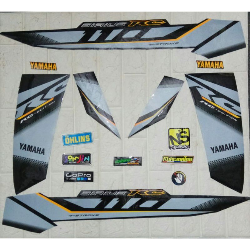 STRIPING STICKER VEGA R NEW SIRIUS RC EDITION 4-STROKE