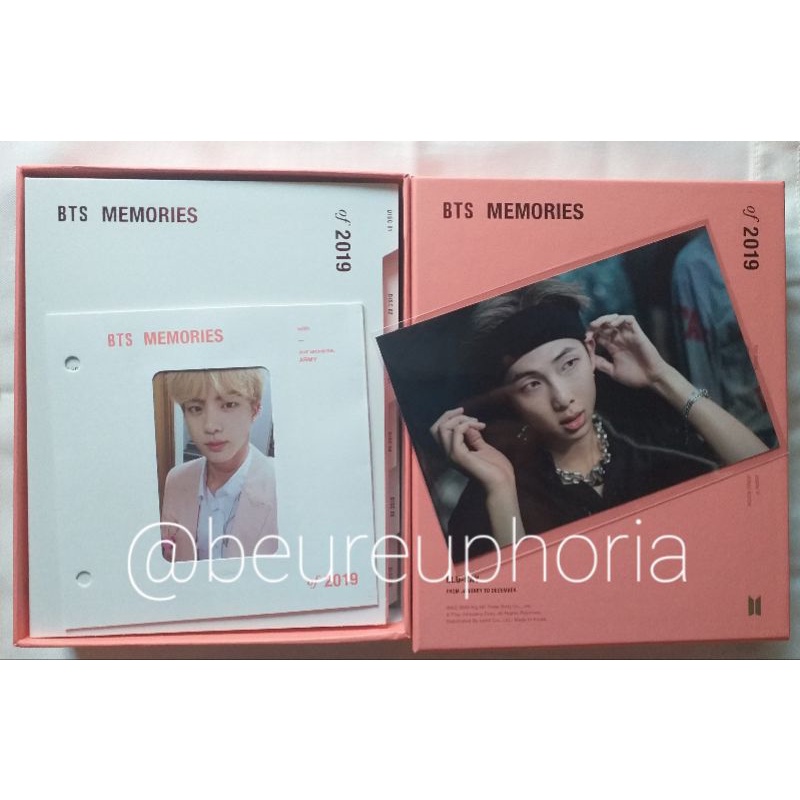 Photocard BTS Bluray Memories 2019 BR19 Seokjin Jin