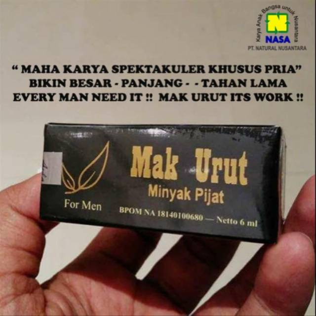 Original Nasa Mak Urut Terlariss
