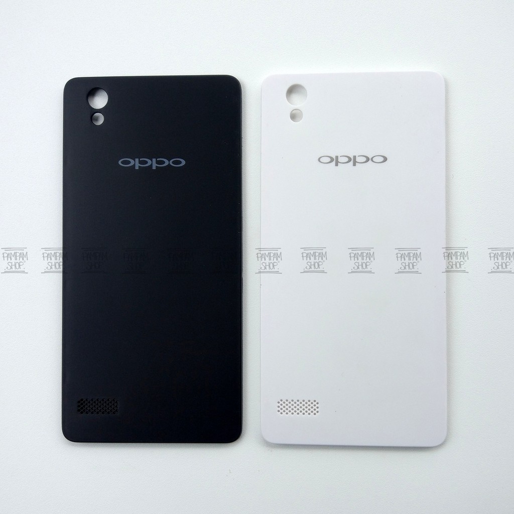 Tutup Belakang Baterai Casing Backdoor Back Door Cover Oppo A51 A 51 Original OEM Warna Hitam Putih