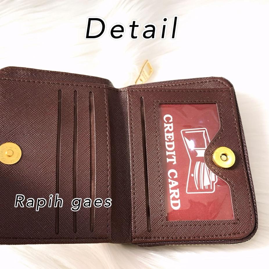 Harga Spesial.. Dompet Wanita Card kecil Lipat import Tumpuk Super serbaguna coach