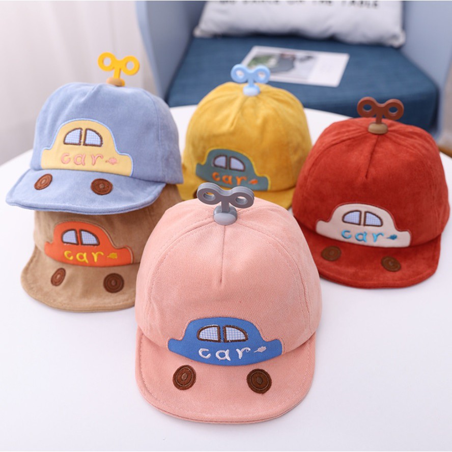 Topi baseball anak / topi baseball anak import motif mobil