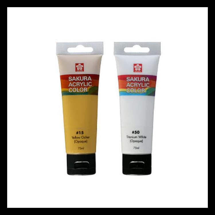 

BAYAR DITEMPAT SAKURA ACRYLIC COLOR 75ML TUBE KODE 700