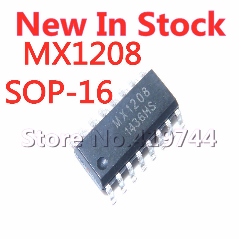 [xqx] 5pcs/lot MX1208 MX1208RX SOP-16 Sikat Ganda DC Motor Driver IC In Stock IC Asli Baru