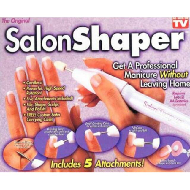 Salon Sharper 5in1 Alat Pembersih Kuku Multi Medicure Pedicure