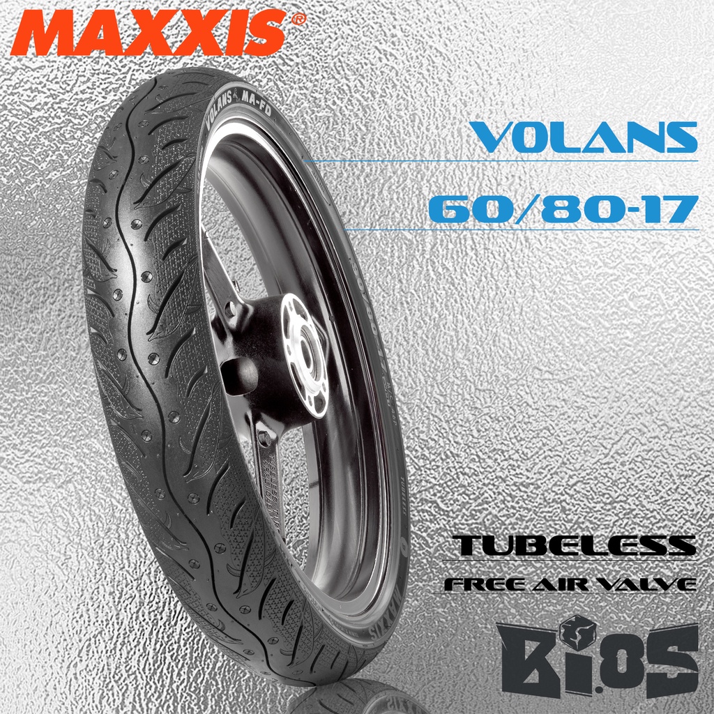 BAN MAXXIS MA-FD VOLANS 70/80 - 17 BAN TUBELESS SUPRAX SATRIAFU BLADE