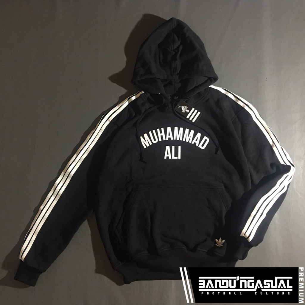 HOODIE "ADIDAS" SERIES MUHAMMAD ALI (BLACK)