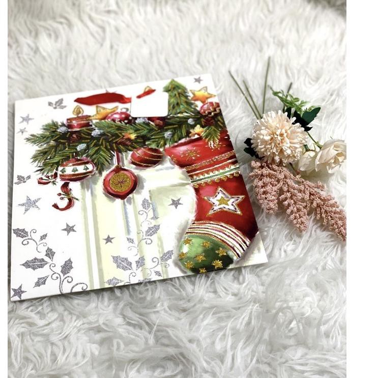 

[KODE 66] PAPERBAG/ KANTONG KERTAS NATAL/ CHRISTMAS UK 31/ 18 ECERAN 1 PC MOTIF RANDOM